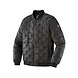 Quilted Jack Zwart Gewatteerde Jas Heren Quilted Jack Zwart Gewatteerde Jas Heren