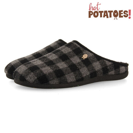 Hot Potatoes Savannah Grey Pantoffels Hot Potatoes Savannah Grey Pantoffels