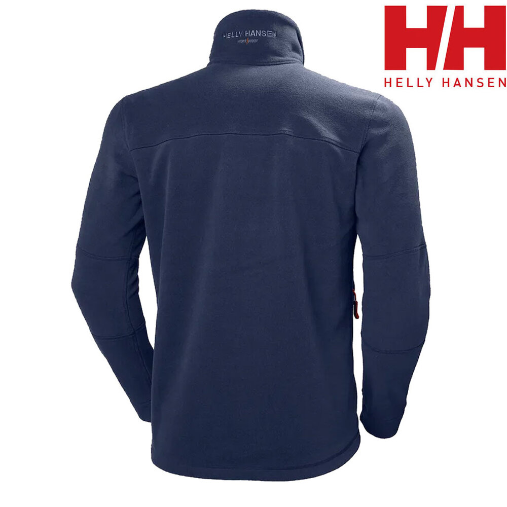 Helly Hansen Kensington Navy Fleece Jack Heren Helly Hansen Kensington Navy Fleece Jack Heren