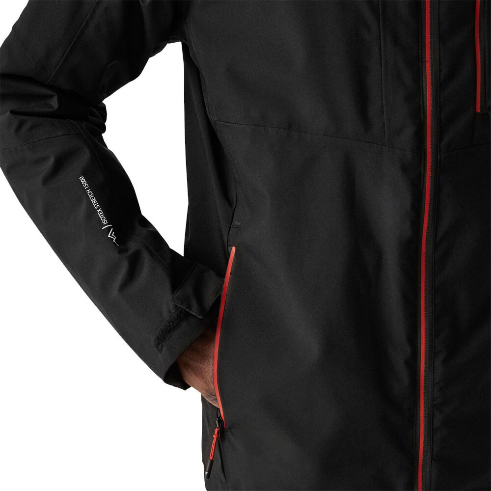 Regatta Wentwood IX Black Red Ochre Winterjas Heren Regatta Wentwood IX Black Red Ochre Winterjas Heren