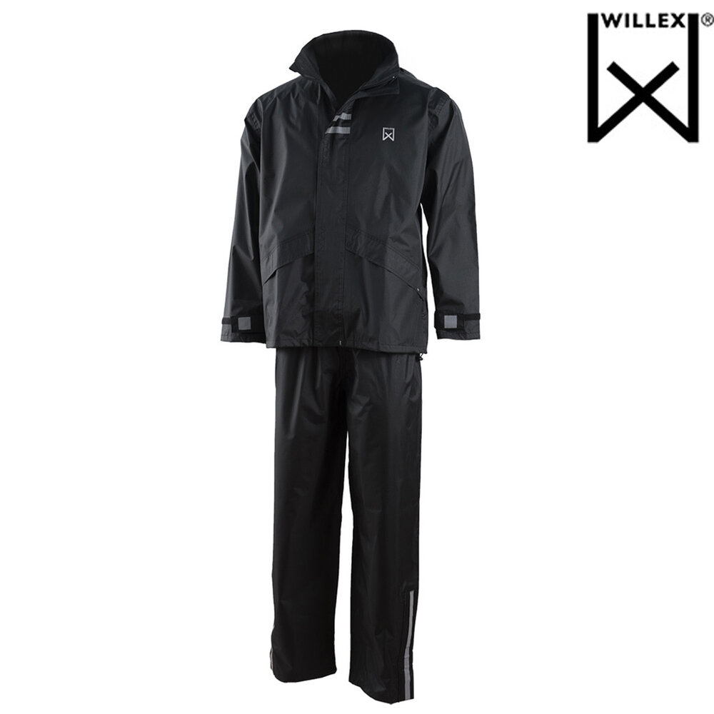 Willex Zwart Regenpak Willex Zwart Regenpak