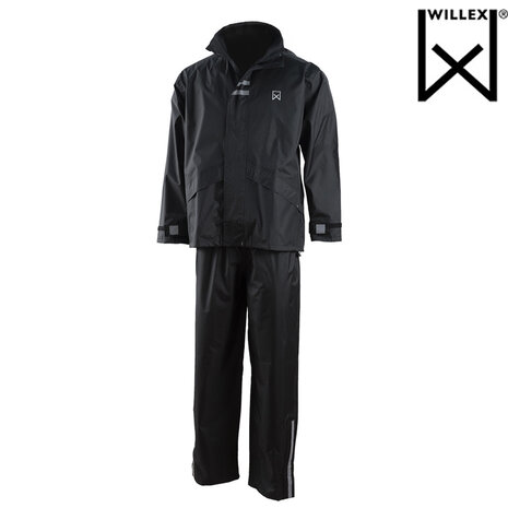 Willex Zwart Regenpak Willex Zwart Regenpak