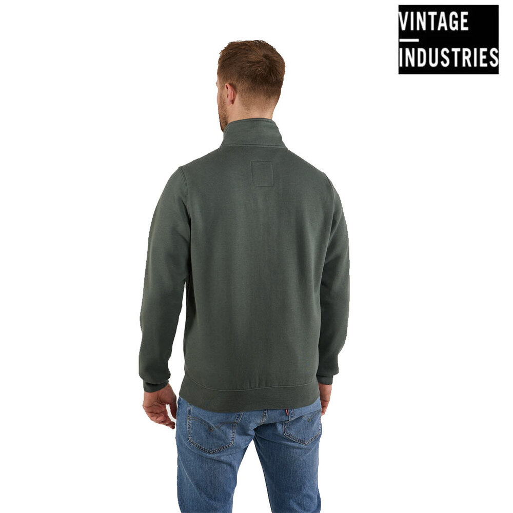 Vintage Industries Harold Mid Grey Vest Heren Vintage Industries Harold Mid Grey Vest Heren