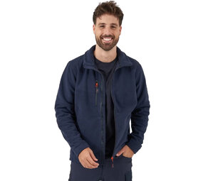 Helly Hansen Kensington Navy Fleece Jack Heren Helly Hansen Kensington Navy Fleece Jack Heren