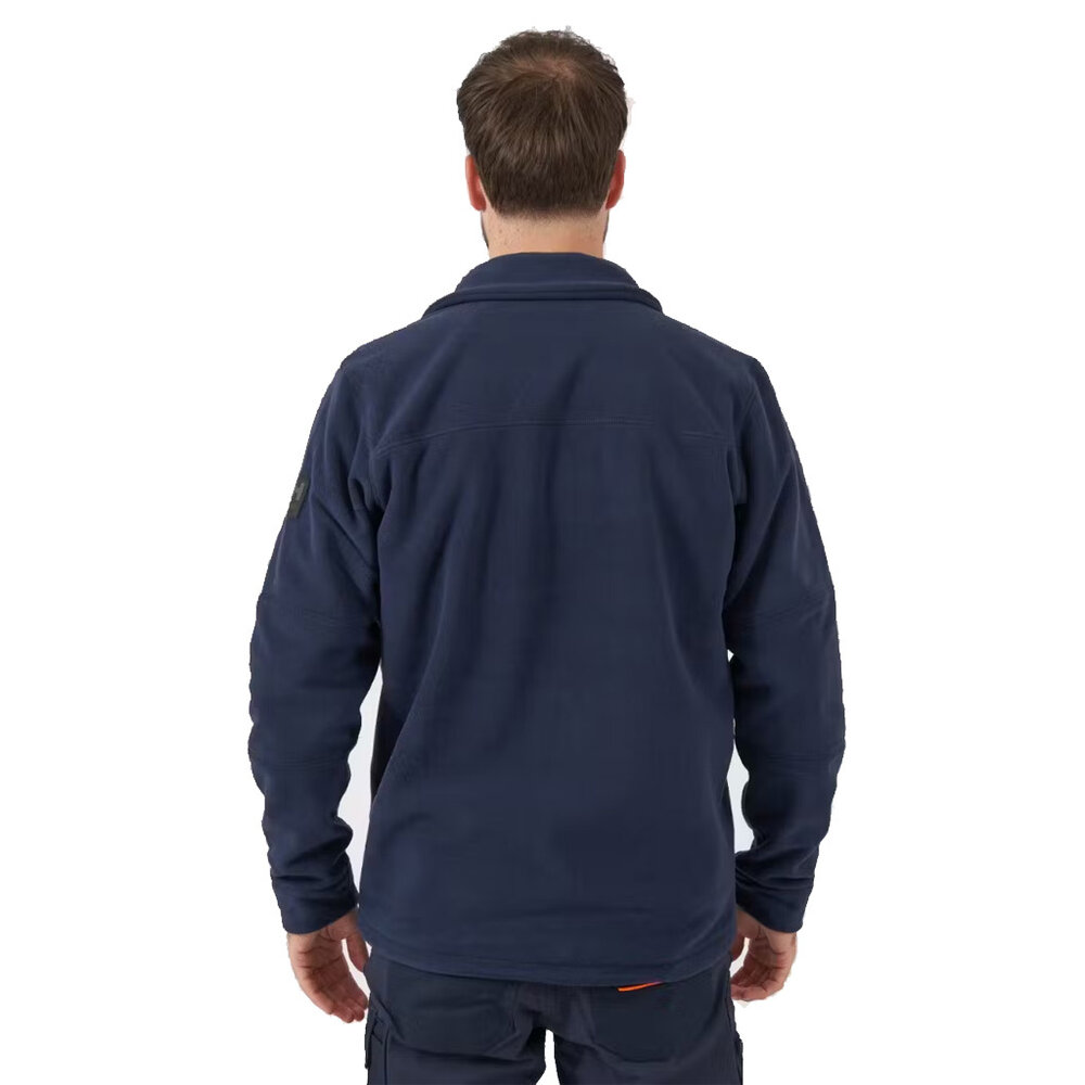 Helly Hansen Kensington Navy Fleece Jack Heren Helly Hansen Kensington Navy Fleece Jack Heren