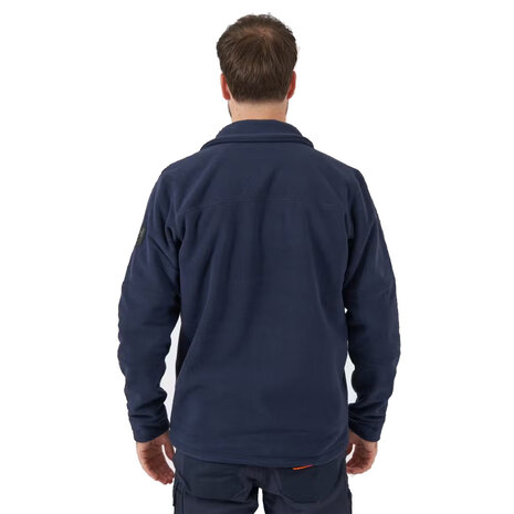 Helly Hansen Kensington Navy Fleece Jack Heren Helly Hansen Kensington Navy Fleece Jack Heren