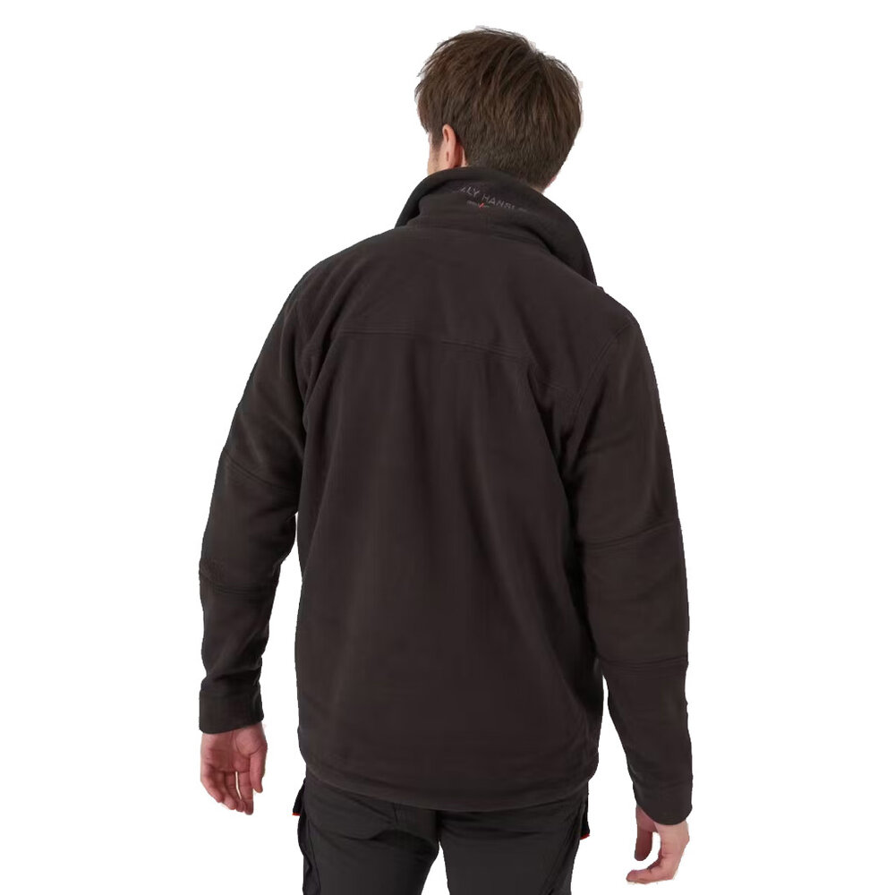 Helly Hansen Kensington Zwart Fleece Jack Heren Helly Hansen Kensington Zwart Fleece Jack Heren