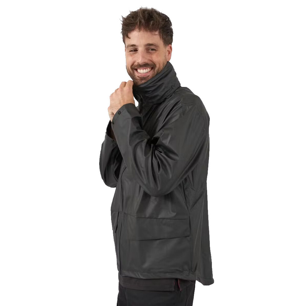 Helly Hansen Voss Zwart Regenjas Heren