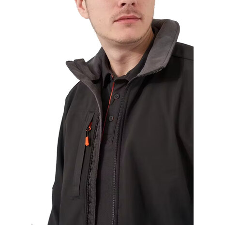 Helly Hansen Kensington Zwart Softshell Jas Heren Helly Hansen Kensington Zwart Softshell Jas Heren