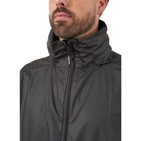 Helly Hansen Voss Zwart Regenjas Heren