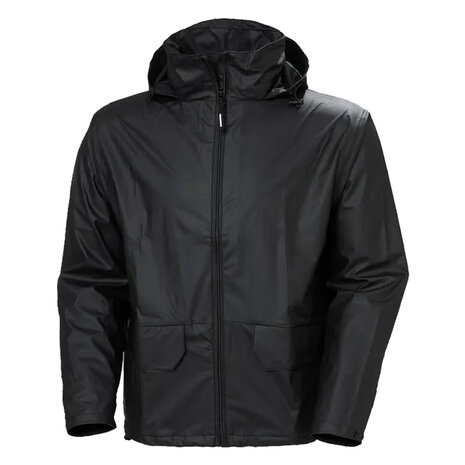 Helly Hansen Voss Zwart Regenjas Heren