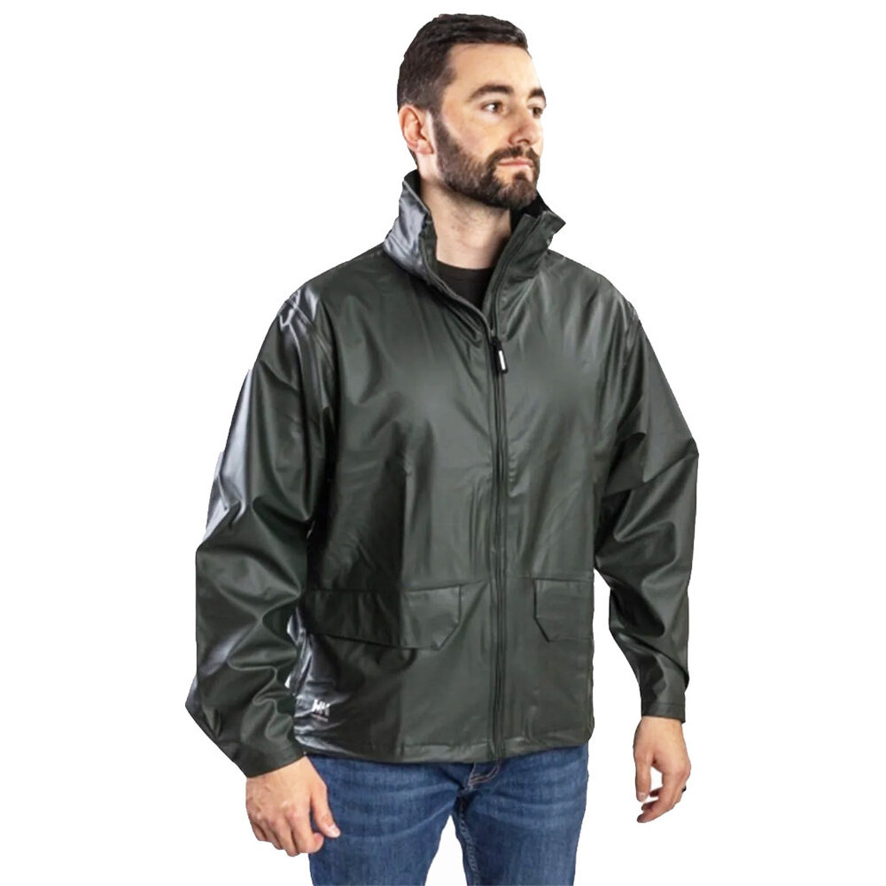 Helly Hansen Voss Groen Regenjas Heren Helly Hansen Voss Groen Regenjas Heren