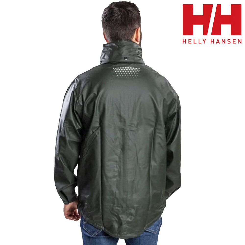 Helly Hansen Voss Groen Regenjas Heren Helly Hansen Voss Groen Regenjas Heren