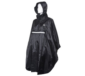 Willex Basic Zwart Regenponcho One Size