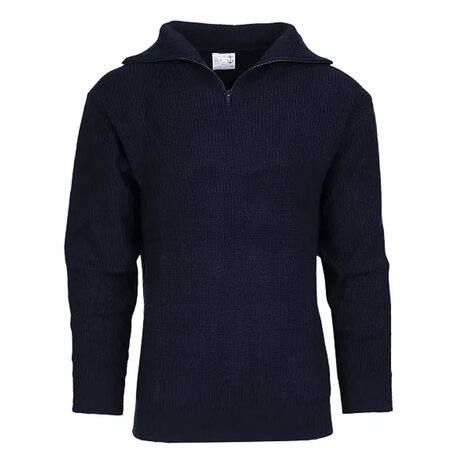 Multex Multex Wol - Acryl Navy Schipperstrui Multex Multex Wol - Acryl Navy Schipperstrui
