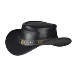 Horka Denver Zwart Leren Countryhoed Horka Denver Zwart Leren Countryhoed