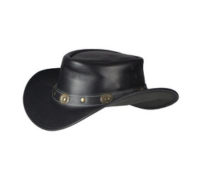 Horka Denver Zwart Leren Countryhoed Horka Denver Zwart Leren Countryhoed