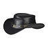 Denver Zwart Leren Countryhoed Denver Zwart Leren Countryhoed