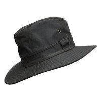 Hunter Outdoor Glen Hat Brown Wax Hoed