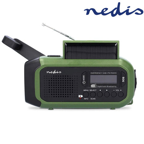 Emergency DAB+/FM Crank Radio