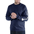 Heavyweight Logo Sleeve Graphic Navy Shirt Heren Heavyweight Logo Sleeve Graphic Navy Shirt Heren