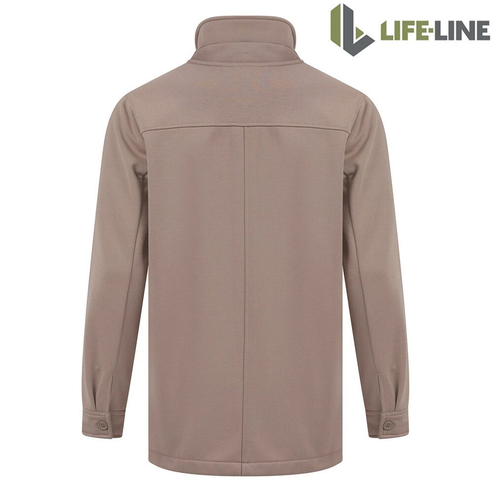 Life Line Manu Bruin Felt Jacket Heren