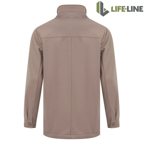 Life Line Manu Bruin Felt Jacket Heren