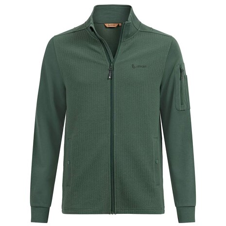 Life Line Minho Honeycomb Green Fleece Jacket Heren