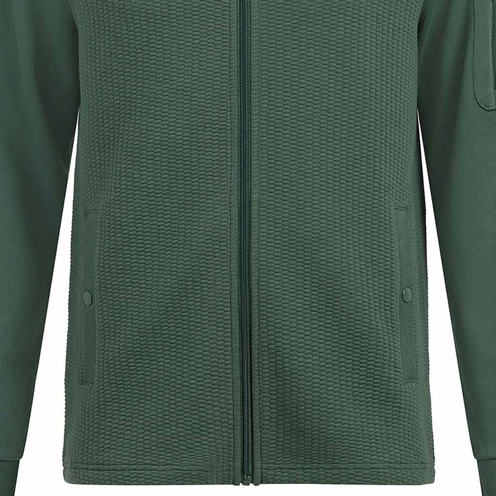 Life Line Minho Honeycomb Green Fleece Jacket Heren