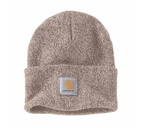 Carhartt Watch Hat Sepia Light Taupe Muts Carhartt Watch Hat Sepia Light Taupe Muts