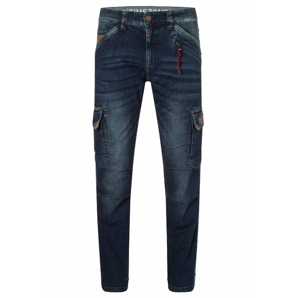 Timezone Regular RogerTZ Rough Navy Wash Cargobroek Heren Timezone Regular RogerTZ Rough Navy Wash Cargobroek Heren