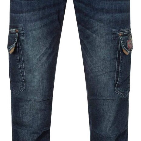 Timezone Regular RogerTZ Rough Navy Wash Cargobroek Heren Timezone Regular RogerTZ Rough Navy Wash Cargobroek Heren