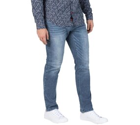 Timezone Slim EduardoTZ Blue Grey Wash Jeans Heren Timezone Slim EduardoTZ Blue Grey Wash Jeans Heren