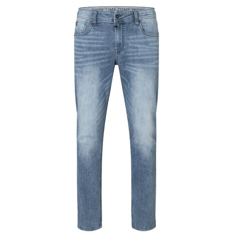 Timezone Slim EduardoTZ Blue Grey Wash Jeans Heren Timezone Slim EduardoTZ Blue Grey Wash Jeans Heren