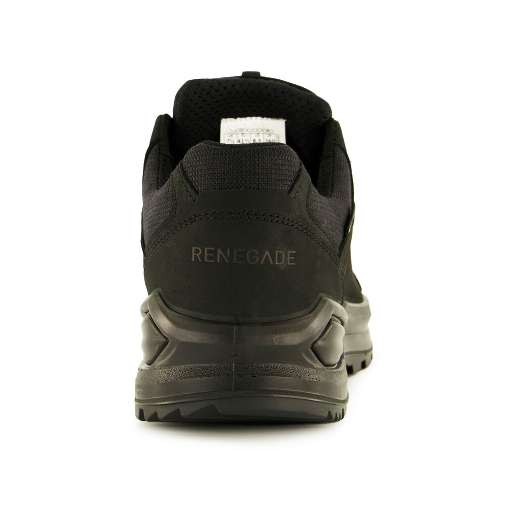 Lowa Renegade Evo GTX Lo Wide Black Wandelschoenen Heren Lowa Renegade Evo GTX Lo Wide Black Wandelschoenen Heren
