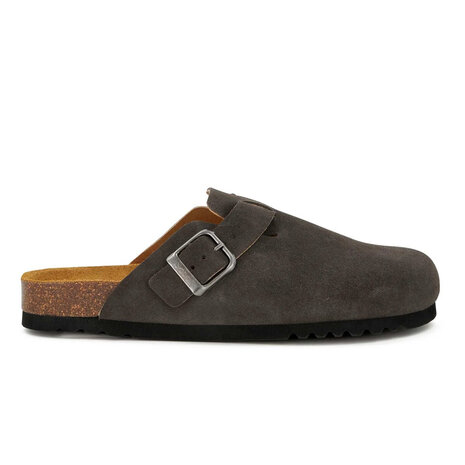 Scholl Olivier Suede Grey Instappers Heren