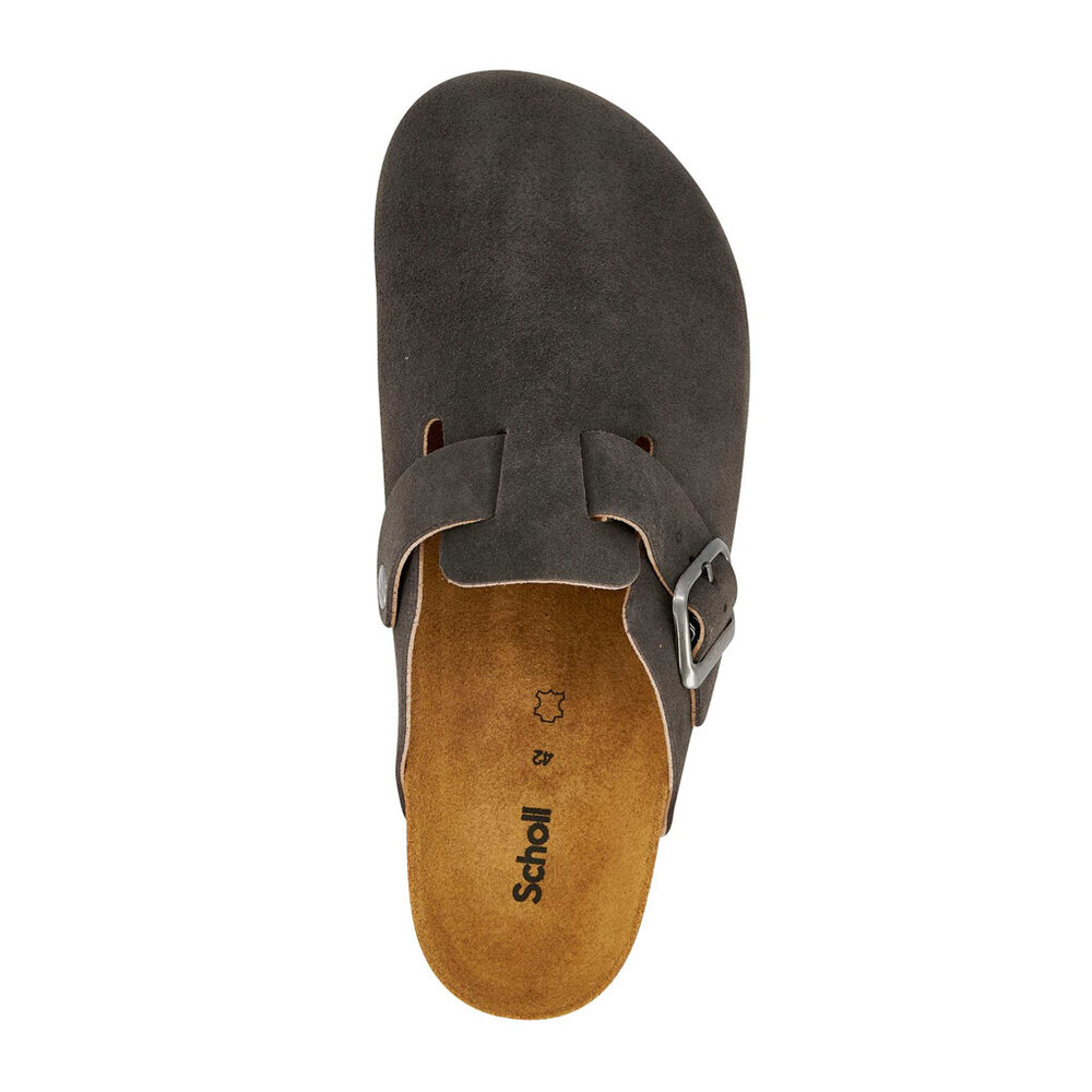 Scholl Olivier Suede Grey Instappers Heren