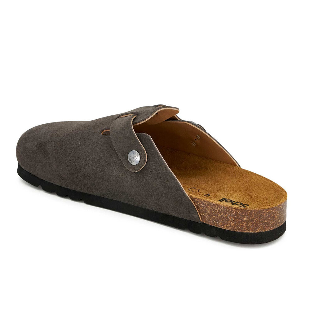 Scholl Olivier Suede Grey Instappers Heren