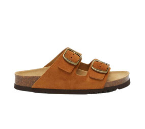 Scholl Josephine New Leather Cognac Sandalen Dames Scholl Josephine New Leather Cognac Sandalen Dames