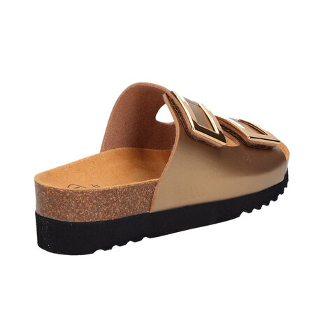 Scholl Monterey 2 Straps Taupe Sandalen Dames