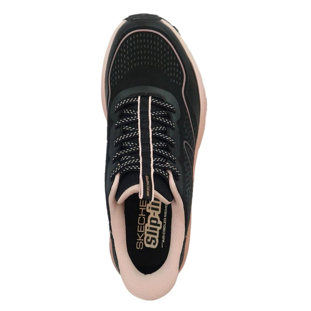 Skechers Slip Ins Switch Back Mist Black Pink Wandelsneakers Dames Skechers Slip Ins Switch Back Mist Black Pink Wandelsneakers Dames