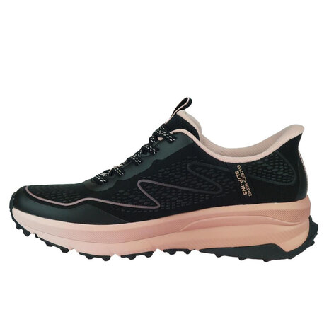 Skechers Slip Ins Switch Back Mist Black Pink Wandelsneakers Dames Skechers Slip Ins Switch Back Mist Black Pink Wandelsneakers Dames