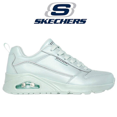 Skechers Uno Galactic Gal Mint Wandelsneakers Dames Skechers Uno Galactic Gal Mint Wandelsneakers Dames
