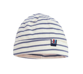 Breton Stripe Classic Bonnet Natural Jeans Katoenen Muts Breton Stripe Classic Bonnet Natural Jeans Katoenen Muts