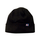 Breton Stripe Classic Bonnet Black Katoenen Muts Breton Stripe Classic Bonnet Black Katoenen Muts