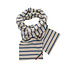 Classic Maritiem Natural Jeans Katoenen Sjaal Classic Maritiem Natural Jeans Katoenen Sjaal