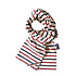 Classic Maritiem Multi Navy Bordeaux Katoenen Sjaal Classic Maritiem Multi Navy Bordeaux Katoenen Sjaal
