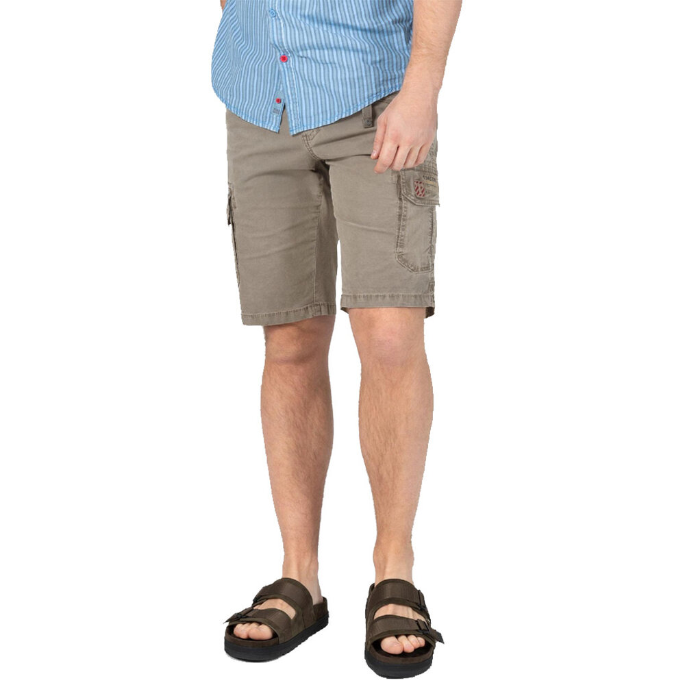 Timezone Regular RykerTZ Washed Beige Shorts Heren Timezone Regular RykerTZ Washed Beige Shorts Heren