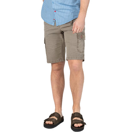 Timezone Regular RykerTZ Washed Beige Shorts Heren Timezone Regular RykerTZ Washed Beige Shorts Heren