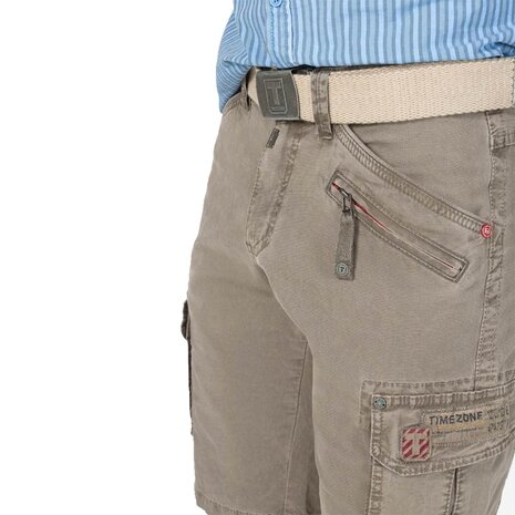 Timezone Regular RykerTZ Washed Beige Shorts Heren Timezone Regular RykerTZ Washed Beige Shorts Heren